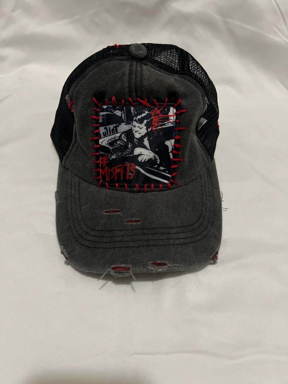 The Misfits Bulletin John F. Kennedy Bullet Distressed Trucker Hat